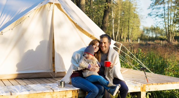 glamping with kids