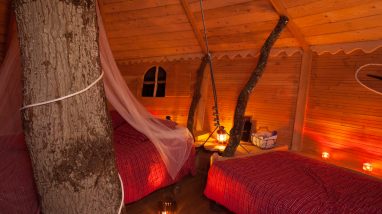 Couples Camping Normandy