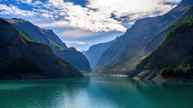 Lac Chambon en Auvergne