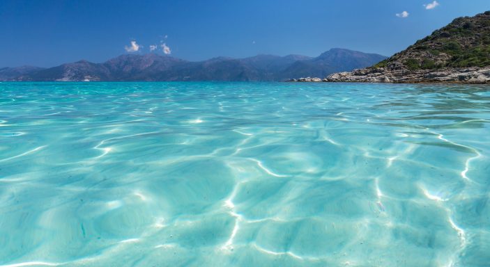 Plage du Lotu en Corse
