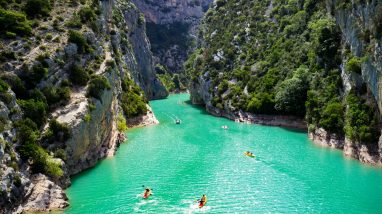 Que faire et voir pendant des vacances en campings dans les Gorges du Verdon.