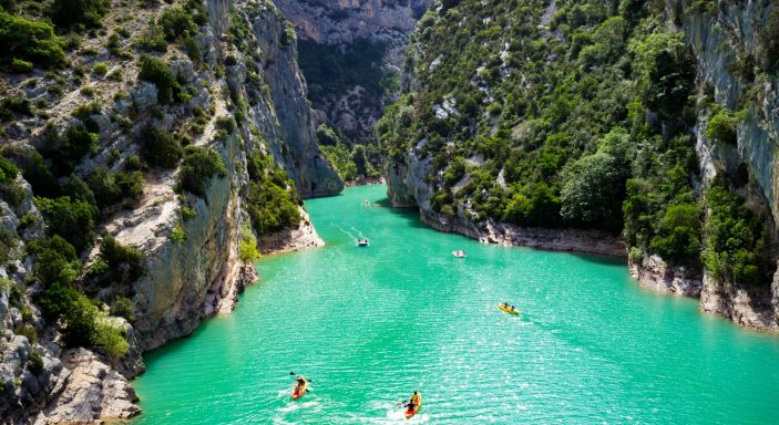 Que faire et voir pendant des vacances en campings dans les Gorges du Verdon.
