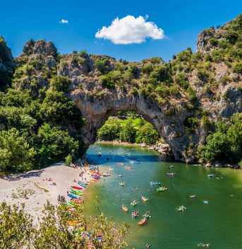 Vallon Pont d'Arc, Ardèche.
