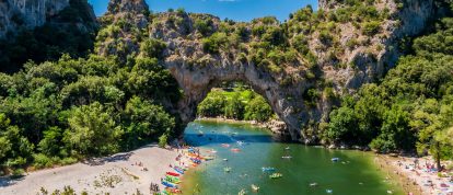 Vallon Pont d'Arc, Ardèche.