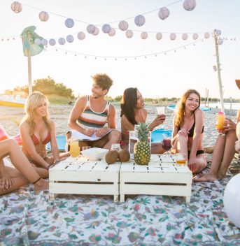 beach camping france