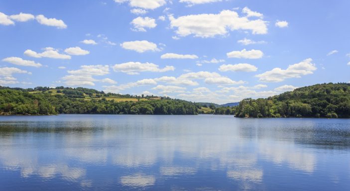 Lac du Morvan en Bourgogne