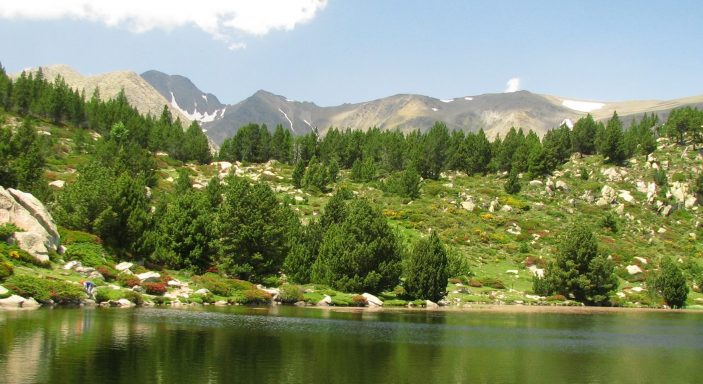 Pyrenees Orientales lake