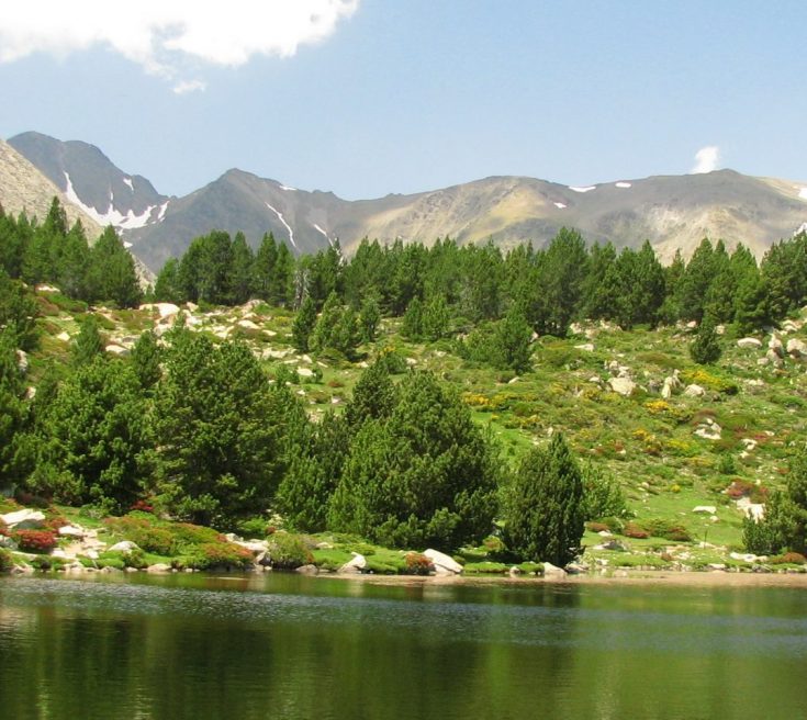 Pyrenees Orientales lake